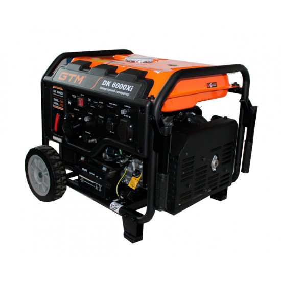 Генератор інверторний бензиновий 5.5 кВт GTM DK6000Xi