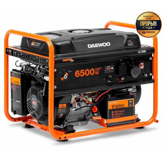 Генератор бензиновий Daewoo GDA 7500E