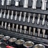 Набор головок торцевых 1/4″ и 1/2″ 94 предмета Vitals Master