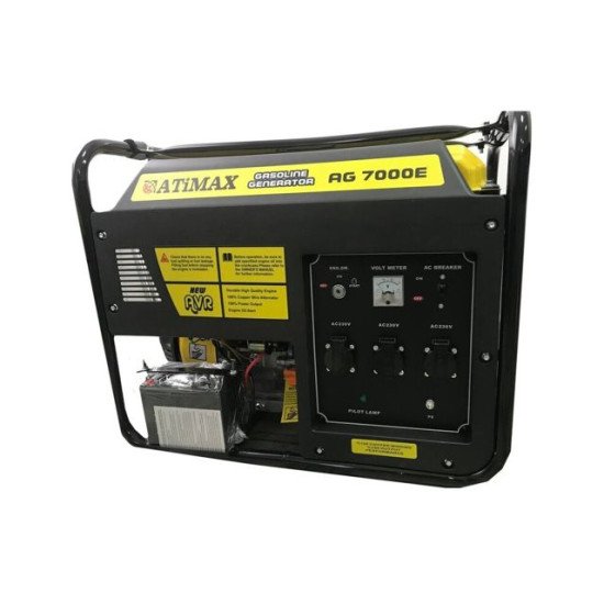 Бензиновий генератор Atimax AG7000E (220В)