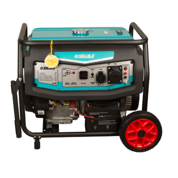 Генератор бензиновий 230В 7.5/8.0кВт 4-х тактний електрозапуск SIGMA (5710561) Генератор бензиновий 230В 7.5/8.0кВт 4-х тактний електрозапуск SIGMA (5710561)