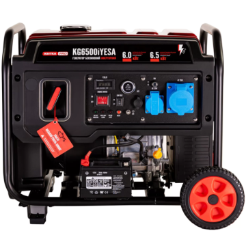 Інверторний бензиновий генератор КВІТКА PRO KG6500iYESA (6.5 кВт, є вихід під ATS) (110-7054)