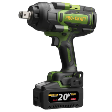 Акумуляторний гайковерт Procraft PWA90 Кейс (з 1 АКБ та ЗП)