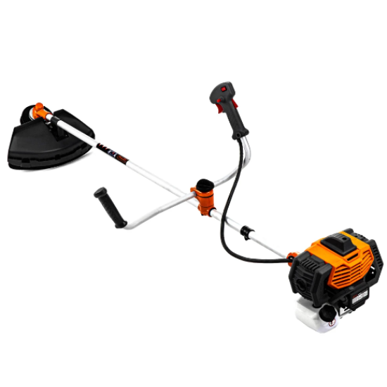 Бензинова мотокоса GTM CN520F 1.5 кВт з ножем та косильною головкою Tap'n'Go