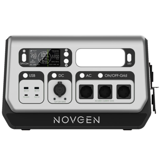 Портативна балконна електростанція 2048WH Сонячна електростанція Lifepo4 CE затверджена