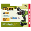 Шуруповерт Procraft PA18ProBL (з 1 акб і зп)