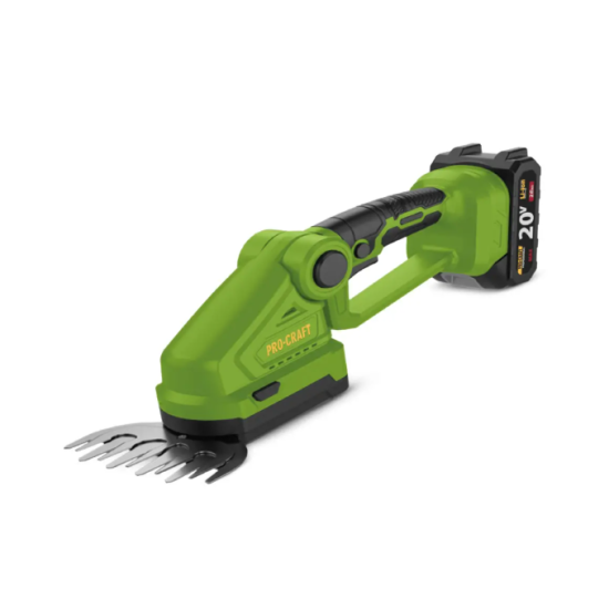 Підрізувач трави та кущоріз акумуляторний Procraft PGH2100 (1 акб)