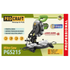 Торцювальна пила Procraft PGS215