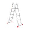 Лестница алюминиевая мультифункциональная трансформер 4x3 ступ., 3,50 м INTERTOOL LT-0030