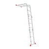 Лестница алюминиевая мультифункциональная трансформер 4x3 ступ., 3,50 м INTERTOOL LT-0030