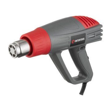 Фен технический 2000 Вт, 3 режима, 60-600 град., 300-500 л/мин INTERTOOL DT-2420