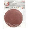 Круг наждачный самоклеющийся 125 мм, К220, уп. 10ед. INTERTOOL BT-0565