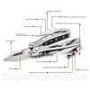 Мультиинструмент 12 в 1 с чехлом. INTERTOOL HT-0540 Мультиинструмент 12 в 1 с чехлом. INTERTOOL HT-0540