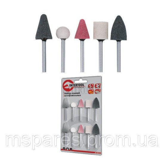 Набор шлифовальных камней 10шт INTERTOOL BT-0020