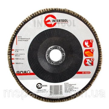 Диск шліфувальний пелюстковий INTERTOOL BT-0223