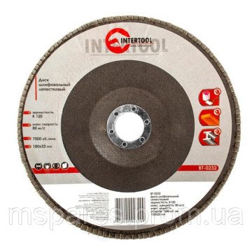 Диск шліфувальний пелюстковий INTERTOOL BT-0232