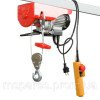 Лебідка електрична 220/230В, 500Вт, 125/250 кг, трос 3.0мм*12м INTERTOOL GT1481