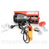 Лебідка електрична 220/230В, 500Вт, 125/250 кг, трос 3.0мм*12м INTERTOOL GT1481
