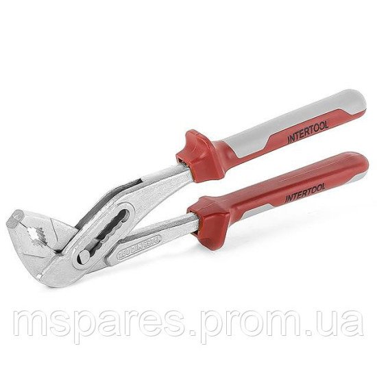 Кліщі сантехнічні 250мм INTERTOOL HT-0119