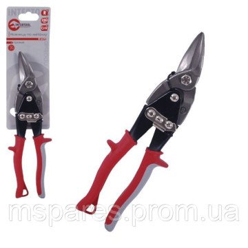 Ножницы по металлу 250мм правые Cr-V INTERTOOL HT-0179