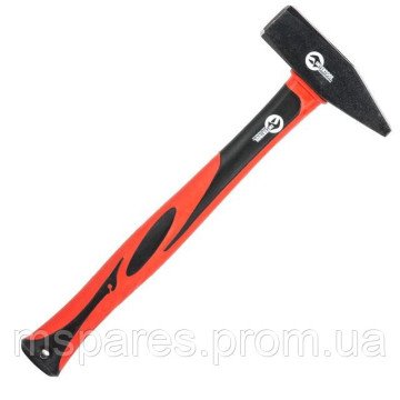 Молоток 1000г ручка из фибергласса INTERTOOL HT-0210