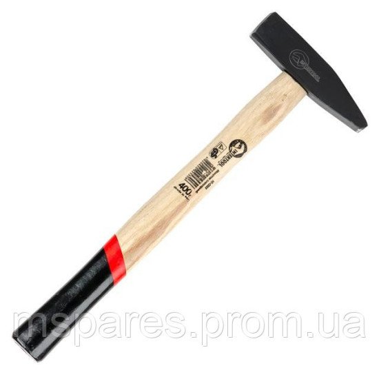 Молоток слесарный 400г ручка ясень INTERTOOL HT-0253
