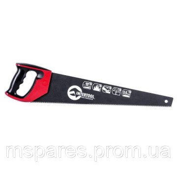 Ножовка по дереву с тефлоновым покрытием INTERTOOL HT-3109