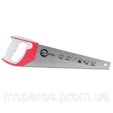 Ножовка по дереву с каленым зубом INTERTOOL HT-3161