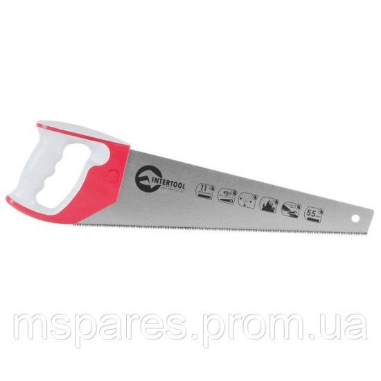 Ножовка по дереву с каленым зубом INTERTOOL HT-3161 Ножовка по дереву с каленым зубом INTERTOOL HT-3161