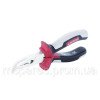Щипцы удлиненные изогнутые 160 мм CrV с изолированными рукоятками INTERTOOL NT-0223