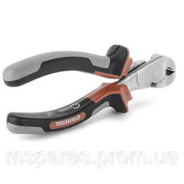 Клещи торцевые 160мм с изолированными рукоятками до 1000В INTERTOOL NT-0236