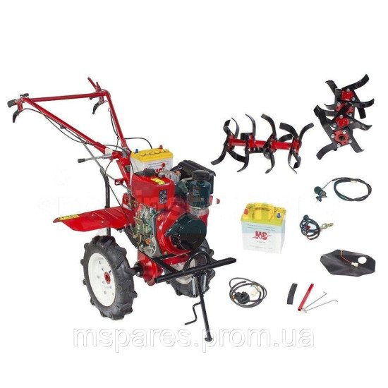Мотоблок Forte 1050E колеса 10