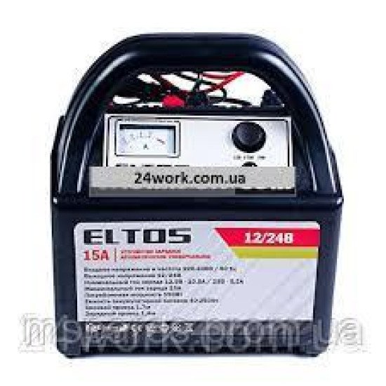 Зарядний пристрій Eltos 15А, 12/24 В