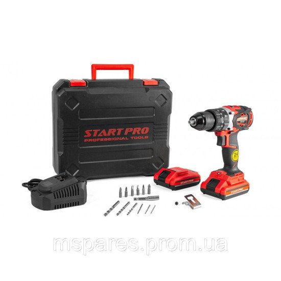 Шуруповерт акумуляторний Start Pro SCD-21/2В BRUSHLESS