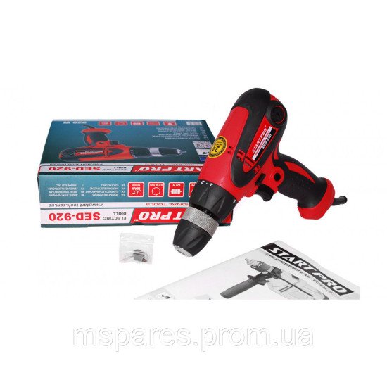Дриль(шуруповерт) електричний Start Pro SED-920