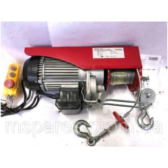 Тельфер лебедка Eurocraft 500/1000 КГ (HJ208)